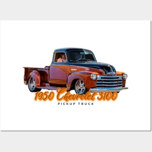 1950 Chevrolet 3100 Pickup Truck Posters and Art